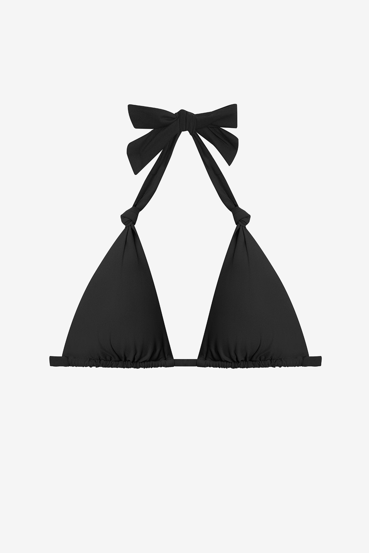 Black bikini top