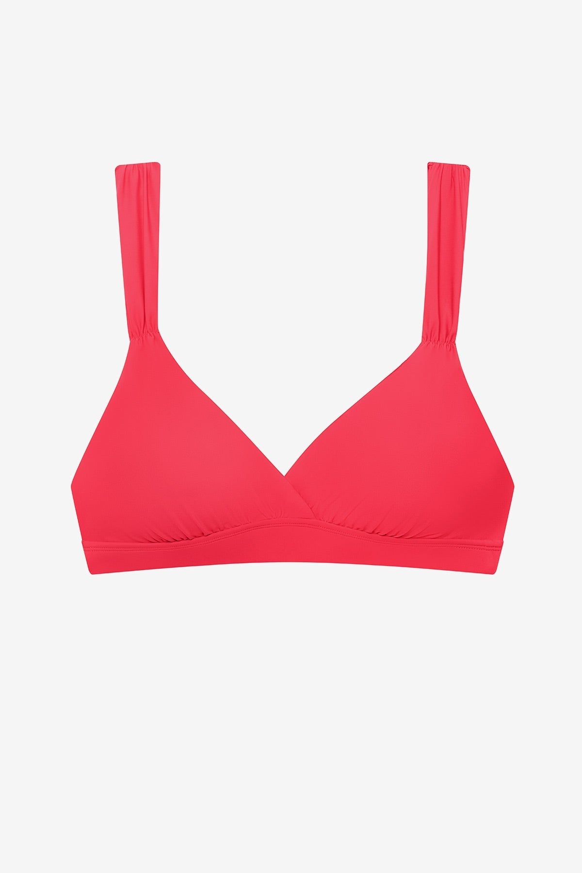 Pink-orange bikini top 